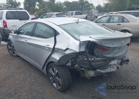 2015 Hyundai Elantra Sport z USA, uszkodzony, nr VIN KMHDH4AH2FU249094